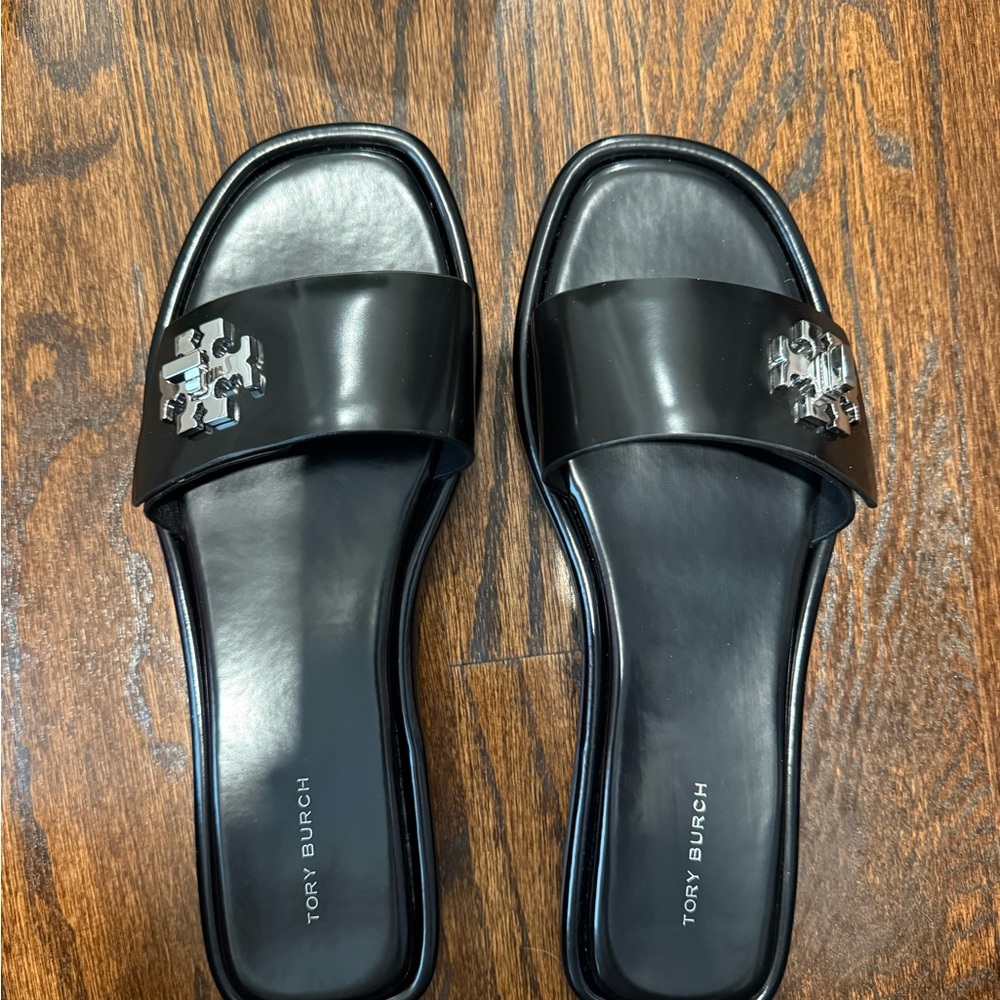 Tory Burch Turnlock Slide Sandals